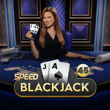 Speed Blackjack 45 game tile