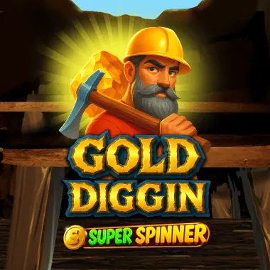 Gold Diggin’ Super Spinner game tile