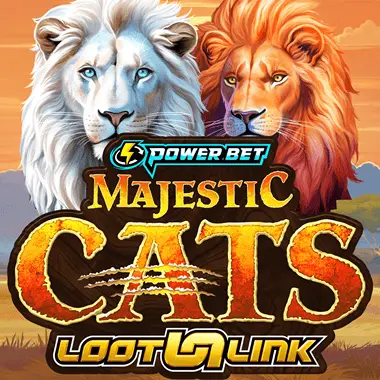 Majestic Cats Loot Link game tile